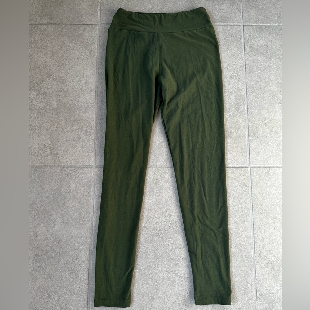 LuLaRoe Green Leggings One Size Women